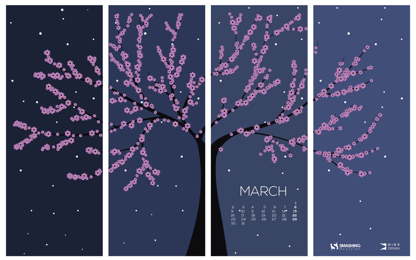 2015年3月 月曆壁紙(二) #15 - 1440x900