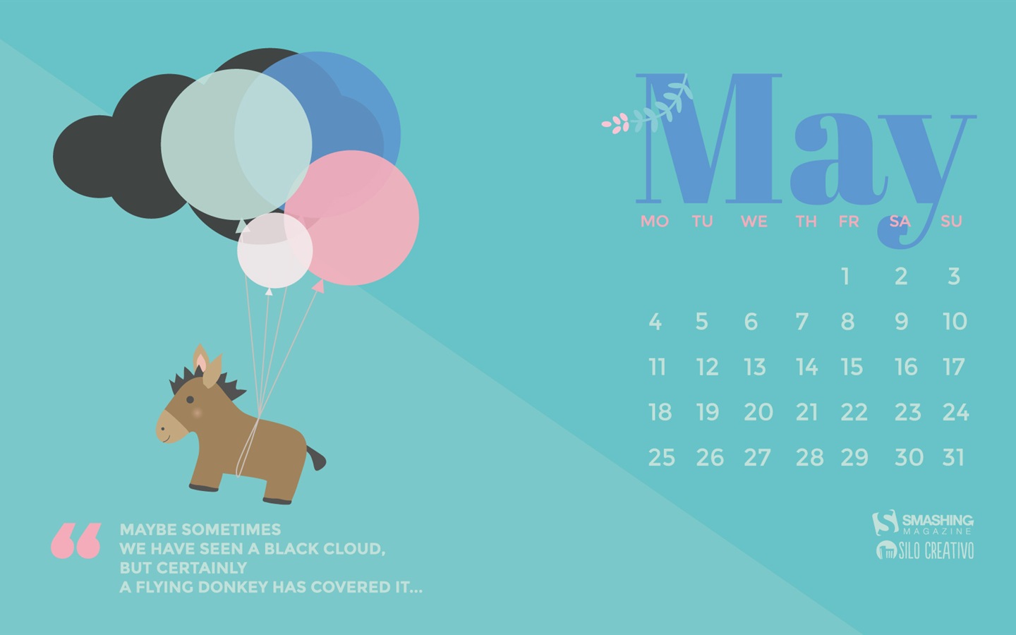 2015年5月 月曆壁紙(二) #7 - 1440x900