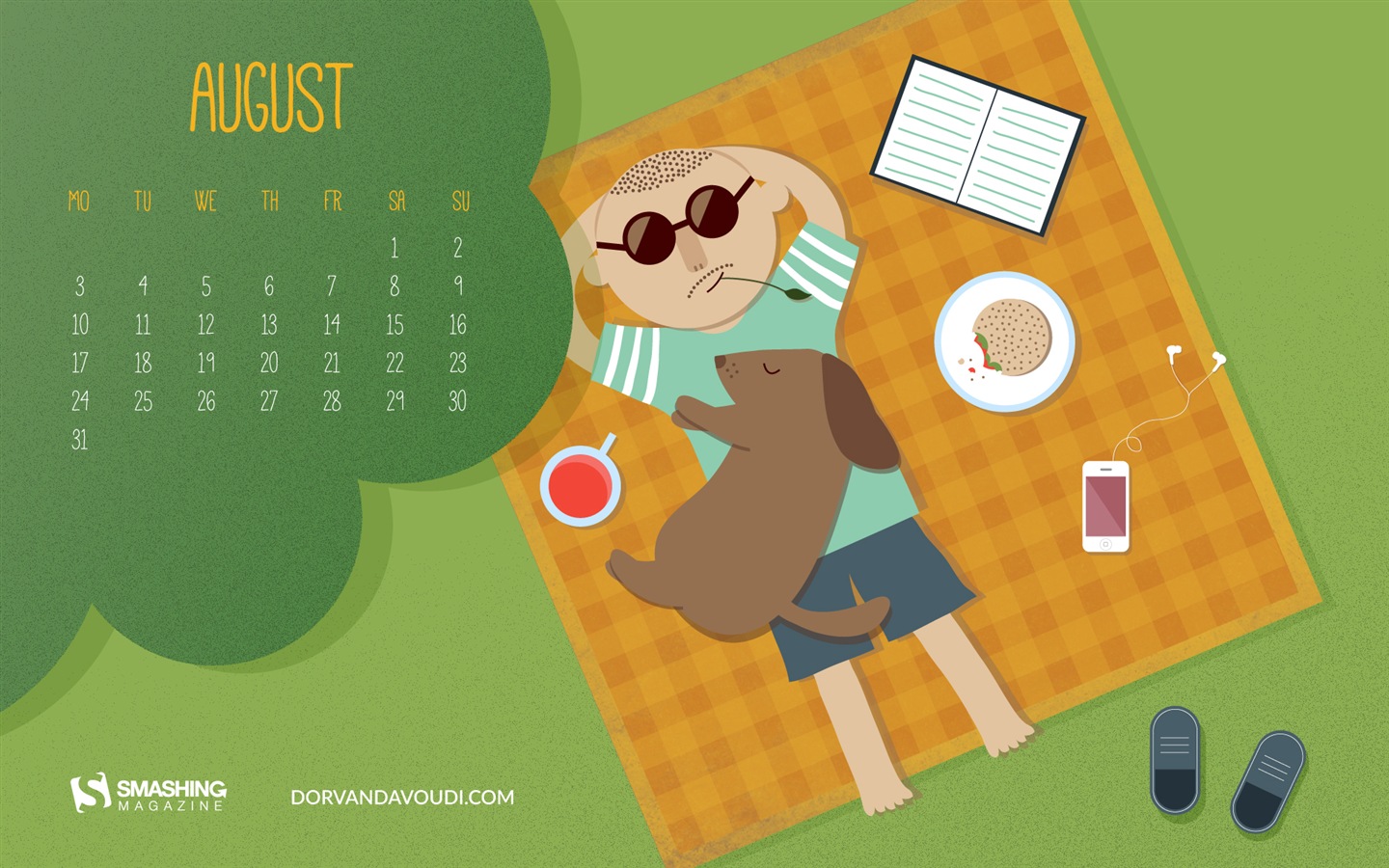 August 2015 calendar wallpaper (2) #13 - 1440x900