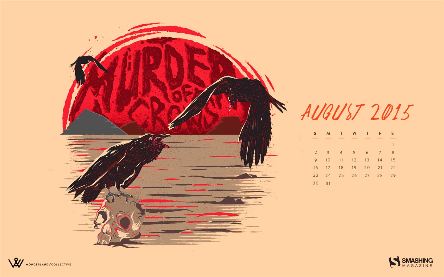 2015年8月 月曆壁紙(二) #17 - 1440x900