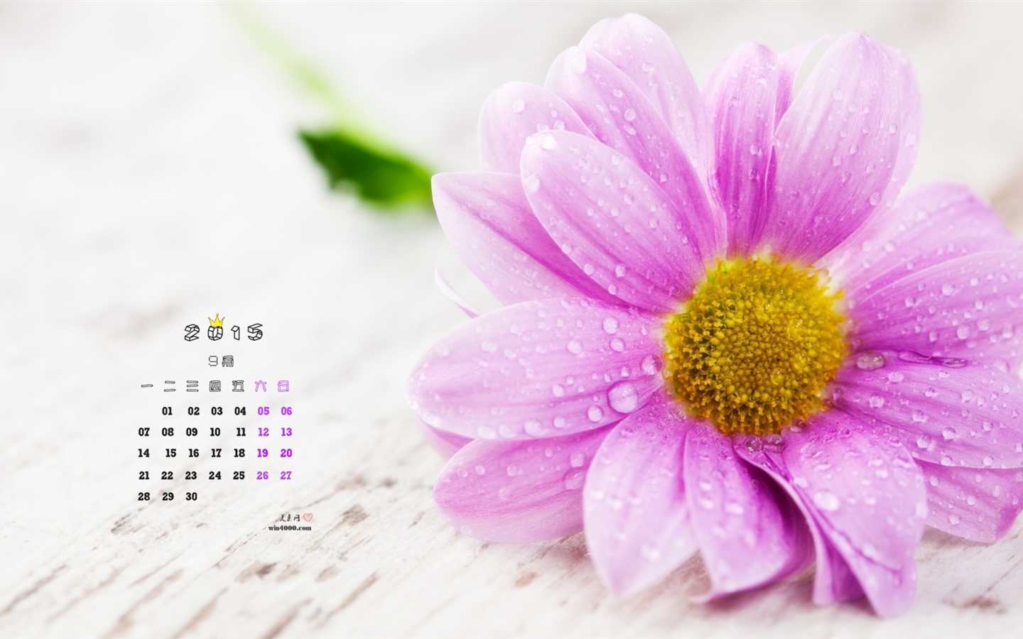 2015年9月 月曆壁紙(一) #14 - 1440x900