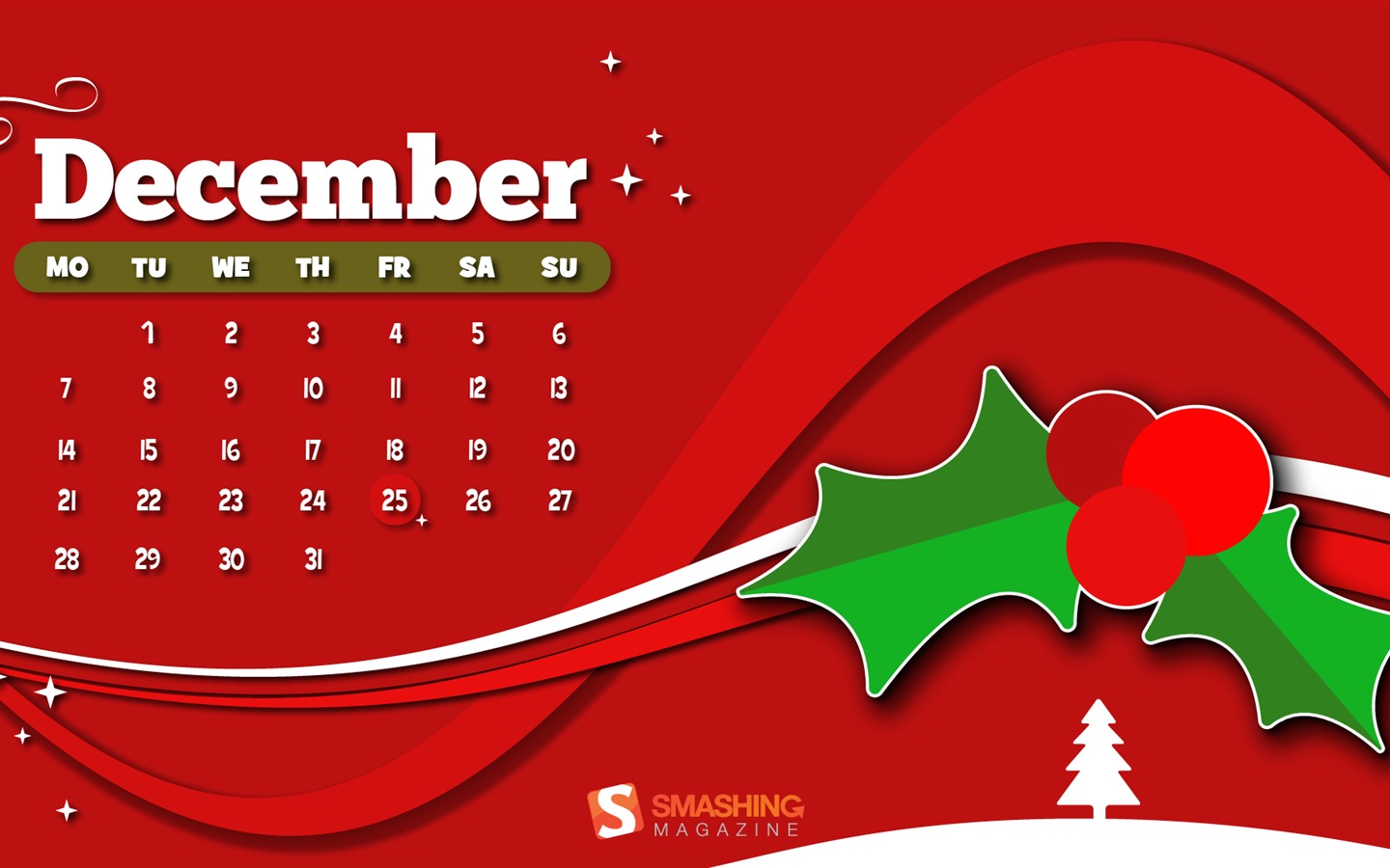 Dezember 2015 Kalender Wallpaper (2) #5 - 1440x900