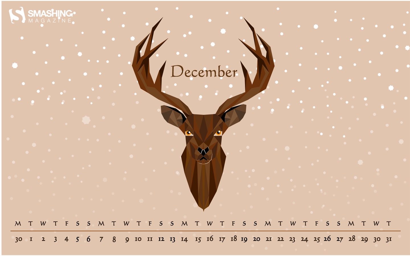 Dezember 2015 Kalender Wallpaper (2) #13 - 1440x900