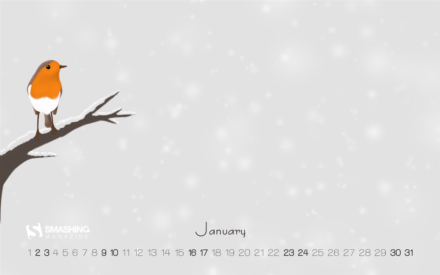 January 2016 calendar wallpaper (2) #14 - 1440x900