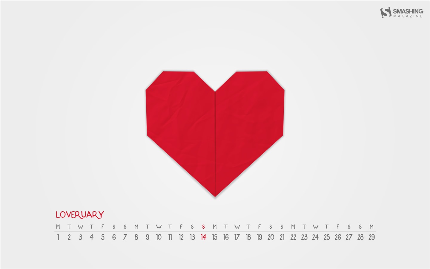 Februar 2016 Kalender Wallpaper (2) #11 - 1440x900