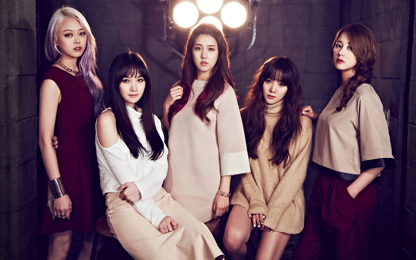 Corea niñas de fondos de pantalla de alta definición Spica combinación música idol #1 - 1440x900