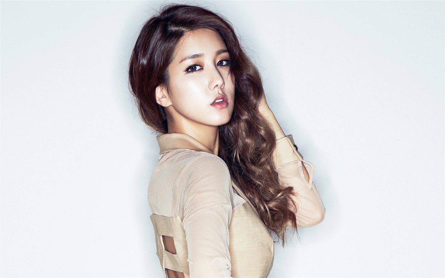 filles coréennes combinaison idole de la musique fonds d'écran HD Spica #11 - 1440x900