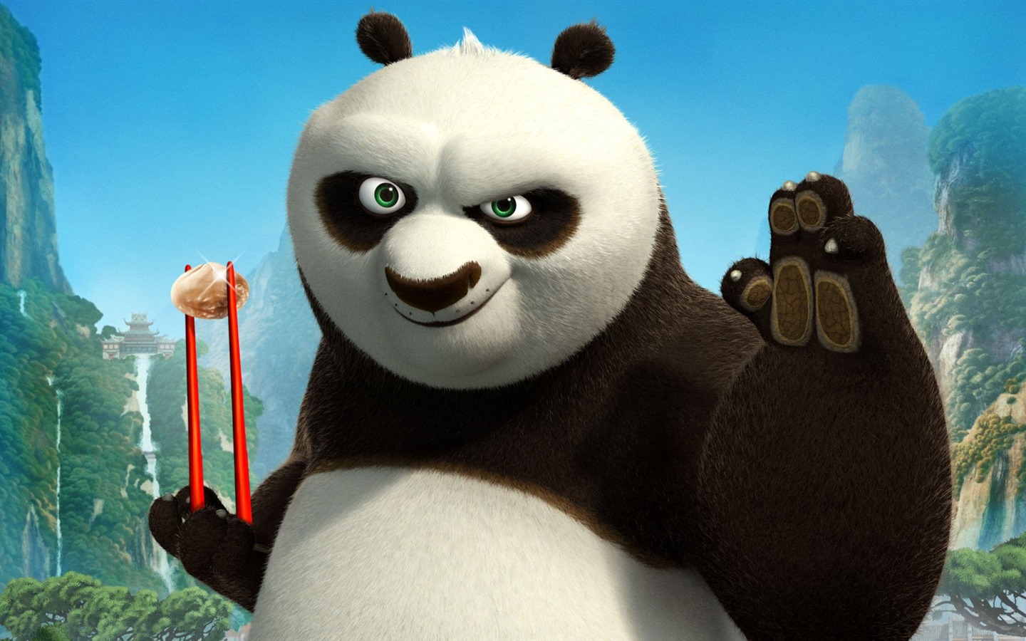 Kung Fu Panda 3, films HD fonds d'écran #3 - 1440x900