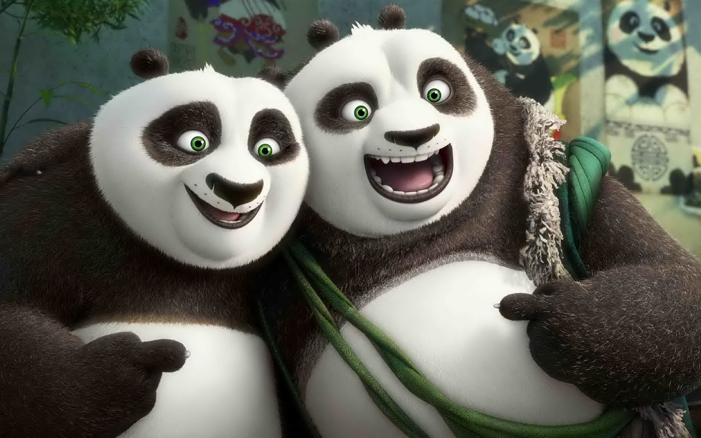 Kung Fu Panda 3, HD film tapety na plochu #11 - 1440x900