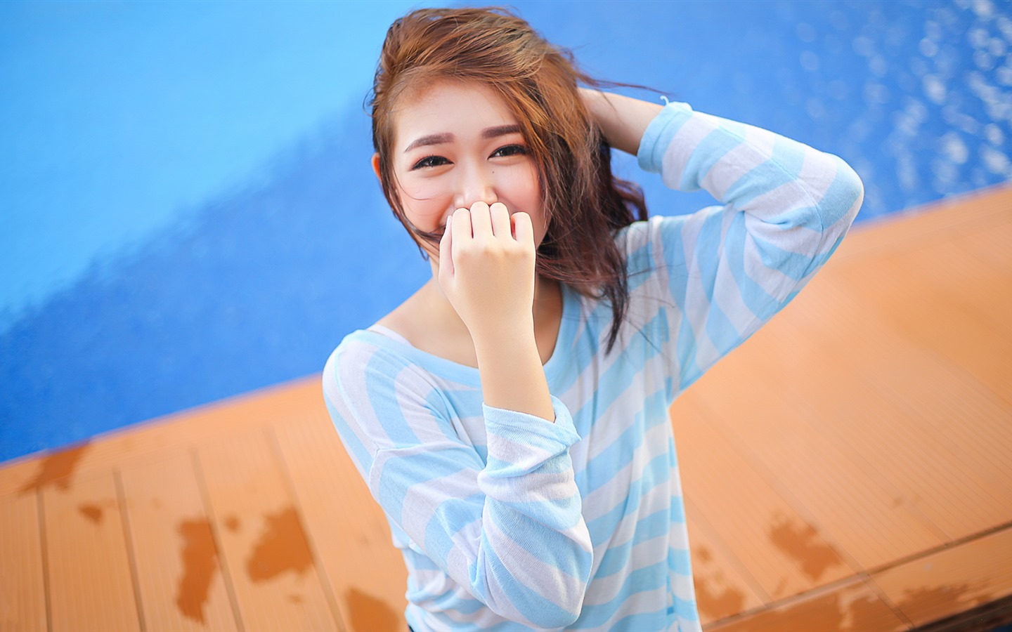 清純可愛年輕的亞洲女孩 高清壁紙合集(一) #23 - 1440x900