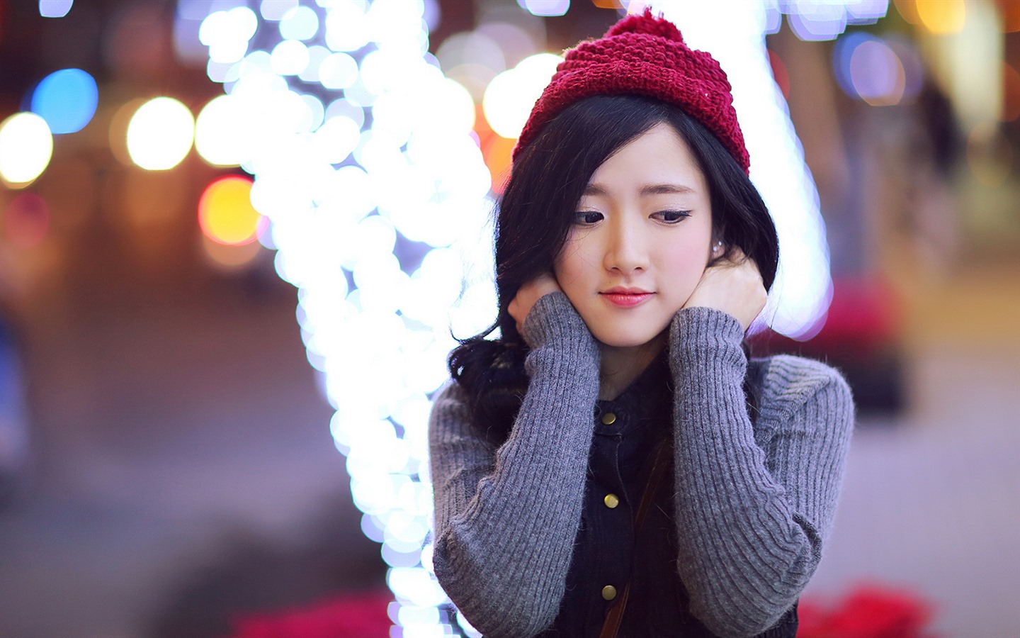 清純可愛年輕的亞洲女孩 高清壁紙合集(一) #27 - 1440x900