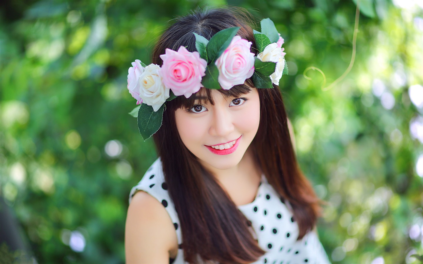 Pure et belle jeune fille asiatique fonds d'écran HD collection (1) #37 - 1440x900