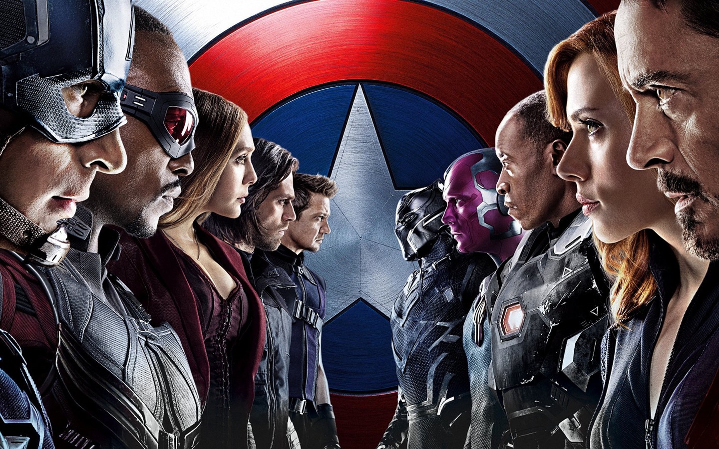 Capitán América: guerra civil, fondos de pantalla de alta definición de películas #2 - 1440x900