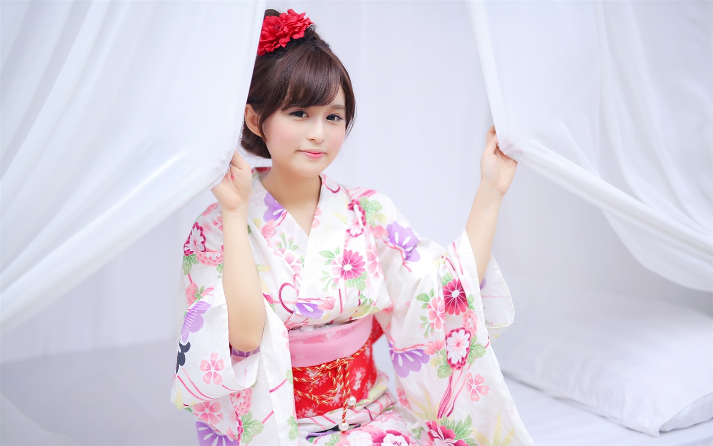 清純可愛年輕的亞洲女孩 高清壁紙合集(二) #31 - 1440x900