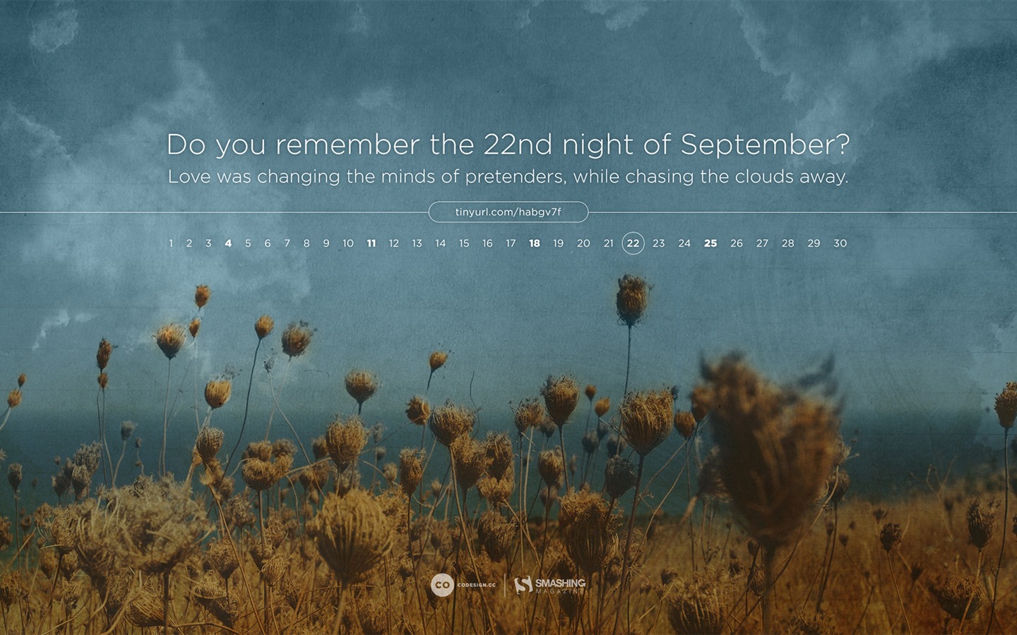 September 2016 Kalender Wallpaper (2) #10 - 1440x900