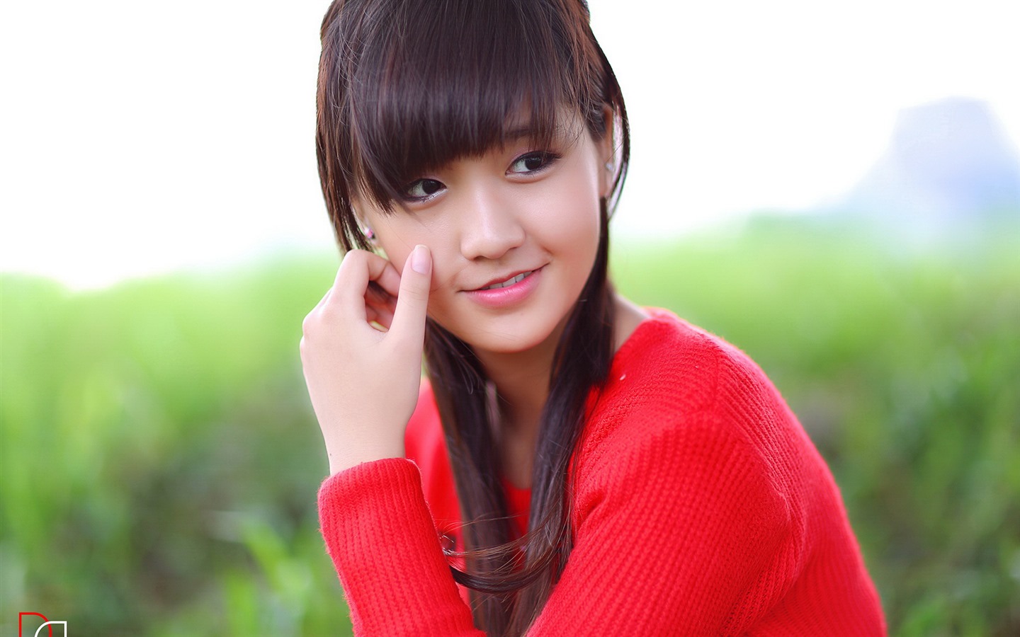 清纯可爱年轻的亚洲女孩 高清壁纸合集(四)28 - 1440x900