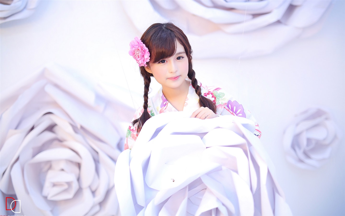 清純可愛年輕的亞洲女孩 高清壁紙合集(五) #8 - 1440x900