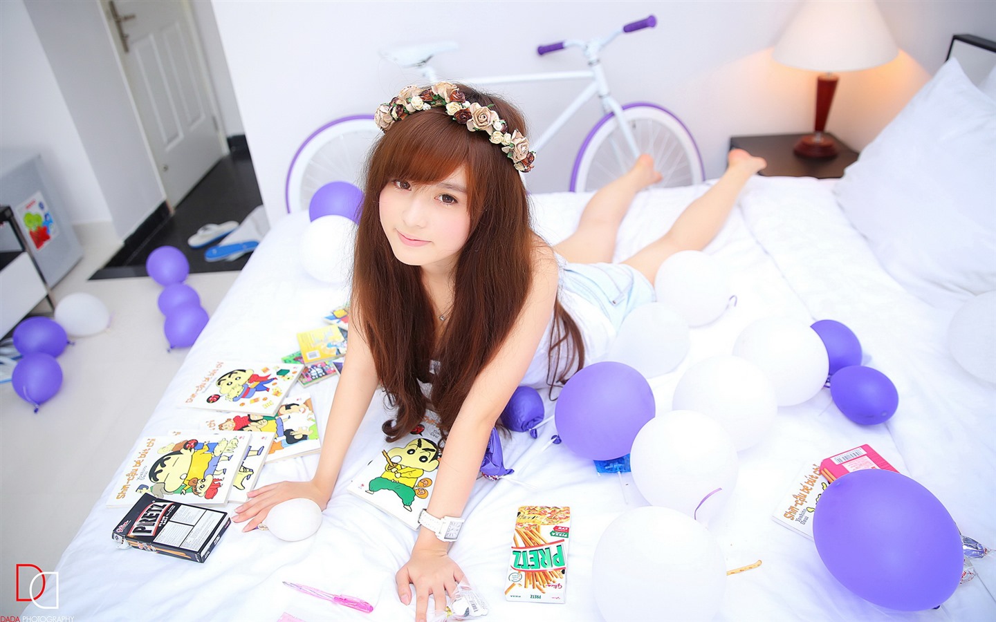 清純可愛年輕的亞洲女孩 高清壁紙合集(五) #21 - 1440x900