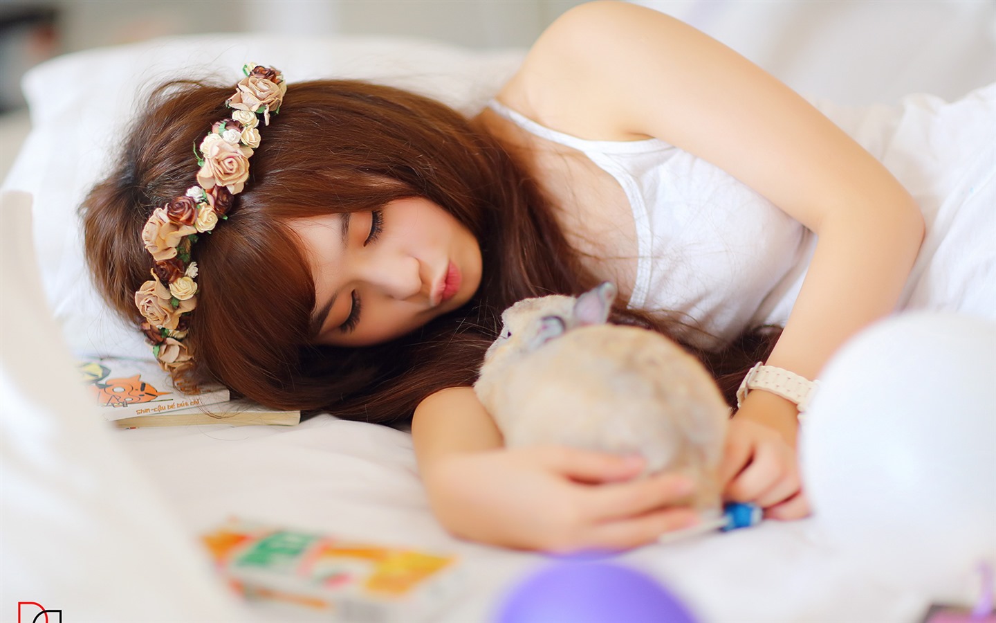 清純可愛年輕的亞洲女孩 高清壁紙合集(五) #22 - 1440x900
