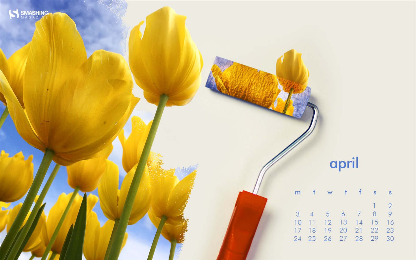 April 2017 calendar wallpaper (1) #18 - 1440x900