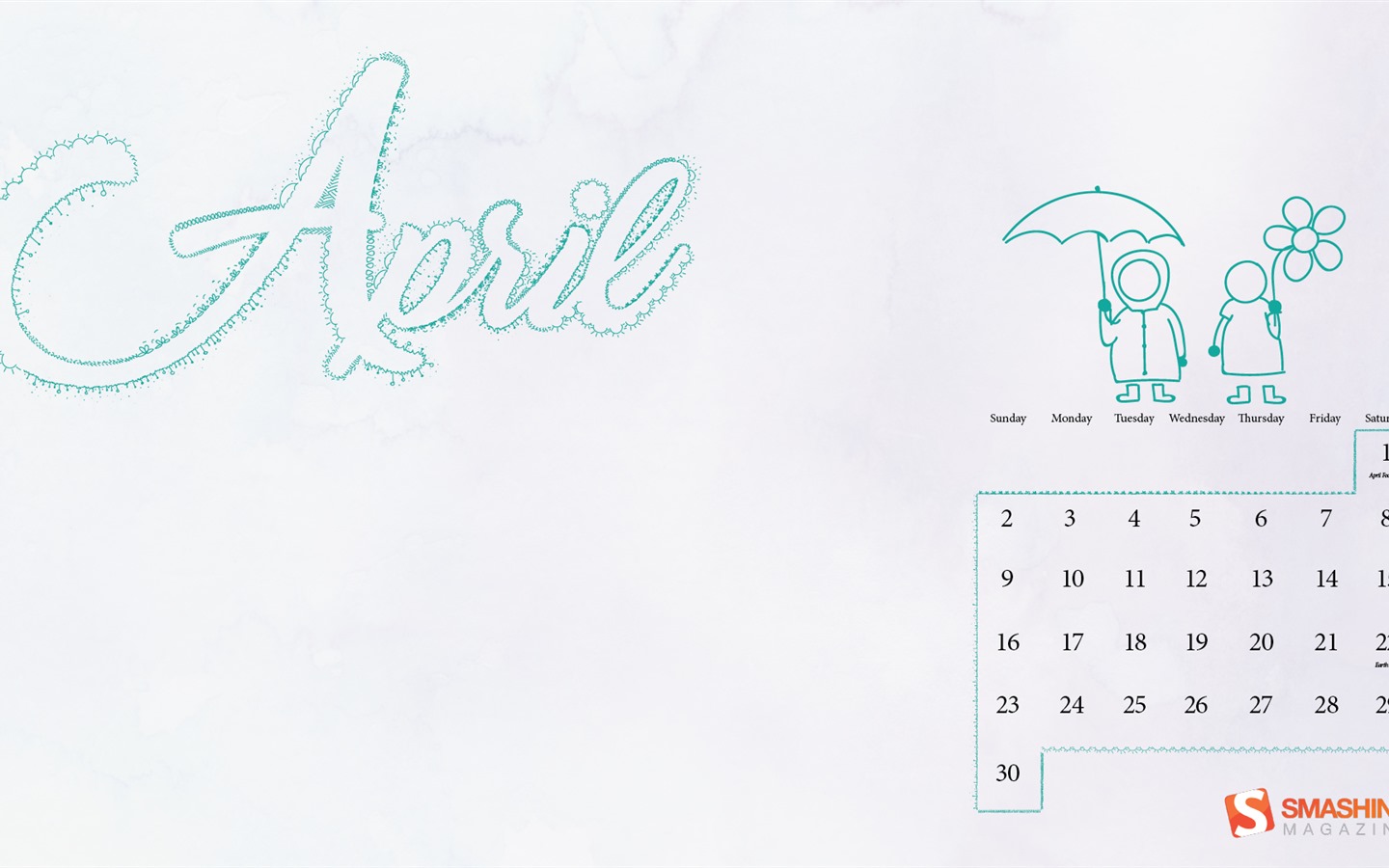 April 2017 calendar wallpaper (2) #12 - 1440x900