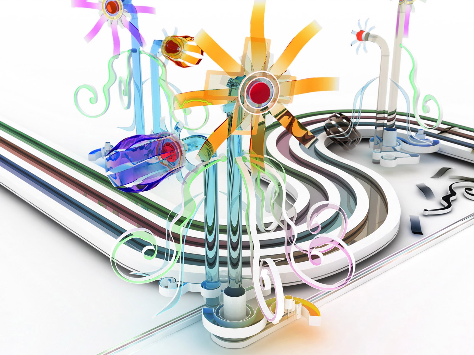 3D立體設計壁紙(二) #2 - 1600x1200