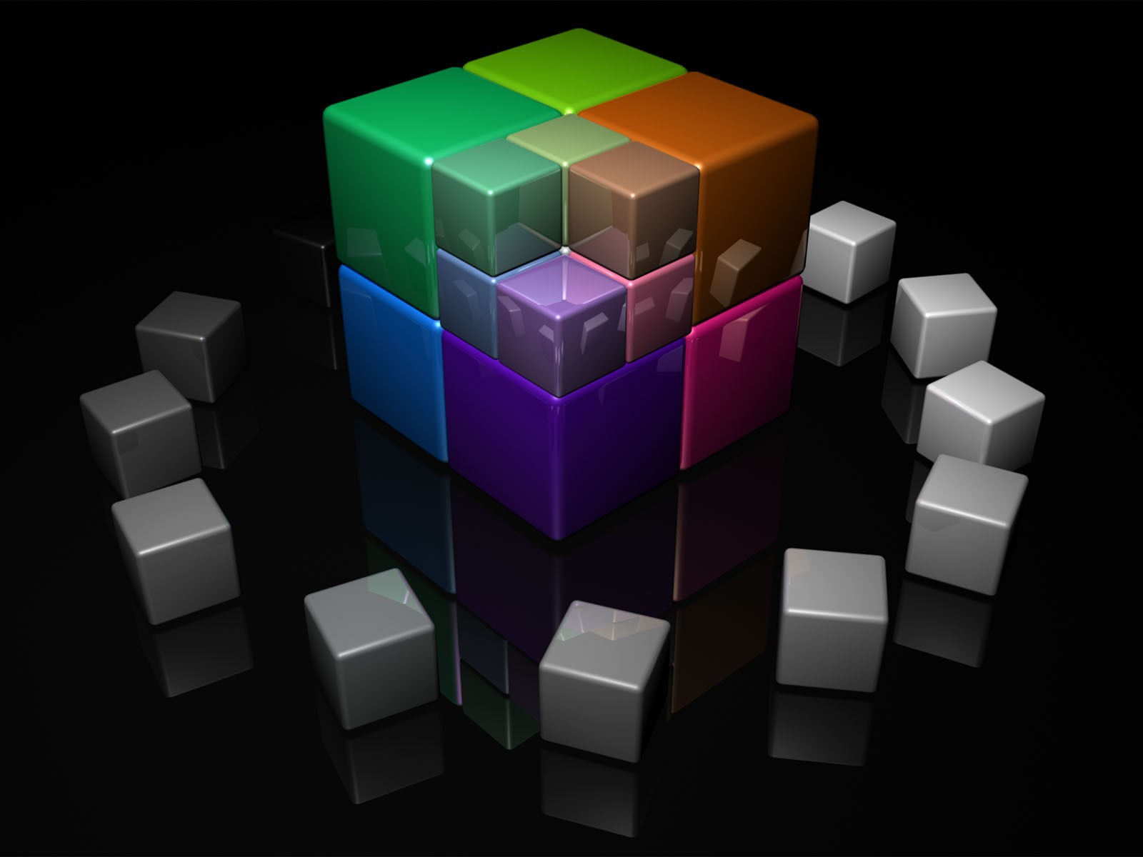 3D立體設計壁紙(二) #25 - 1600x1200