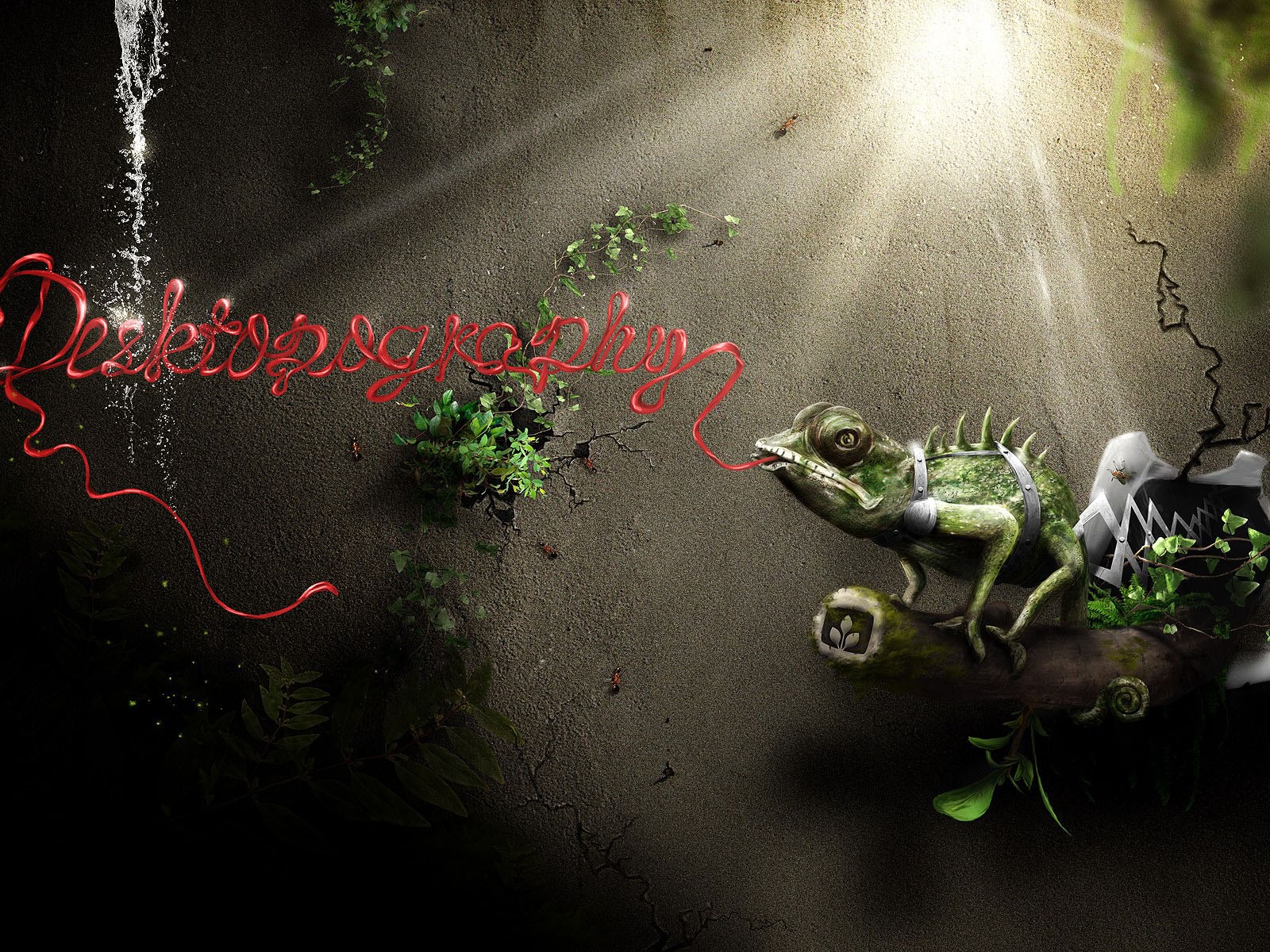 Creative synthesis of the visual wallpaper #3 - 1600x1200