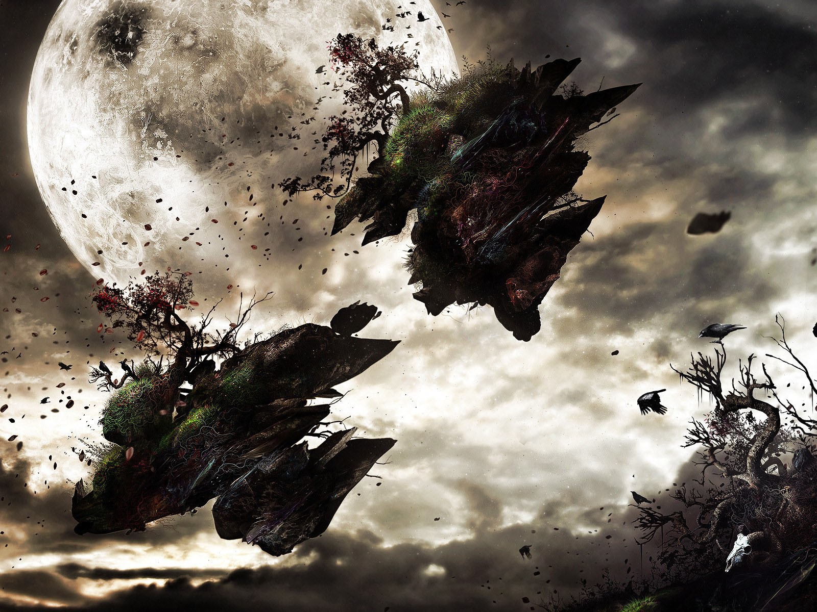 Creative synthesis of the visual wallpaper #7 - 1600x1200