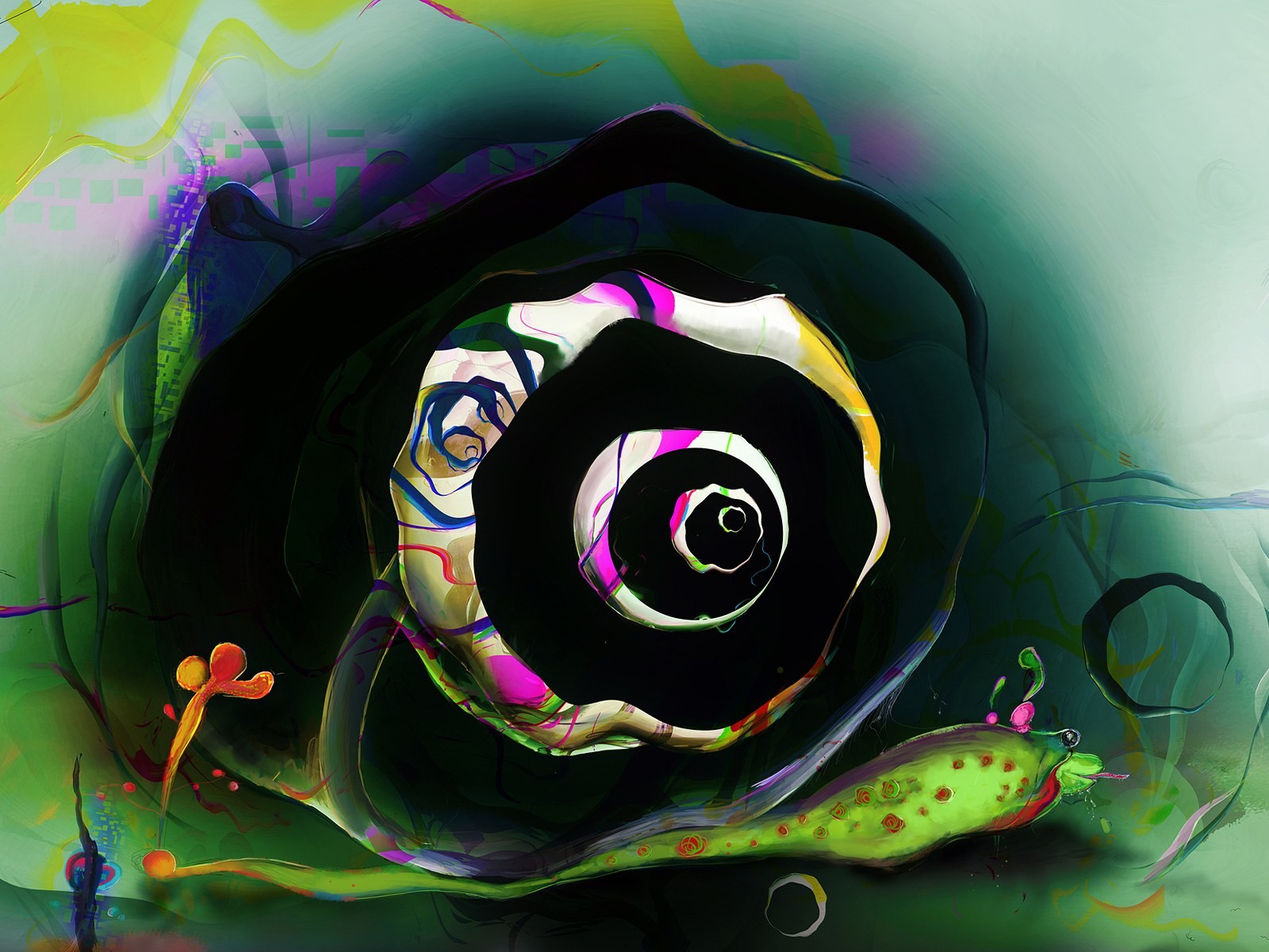 Creative syntézu vizuální tapety #12 - 1600x1200