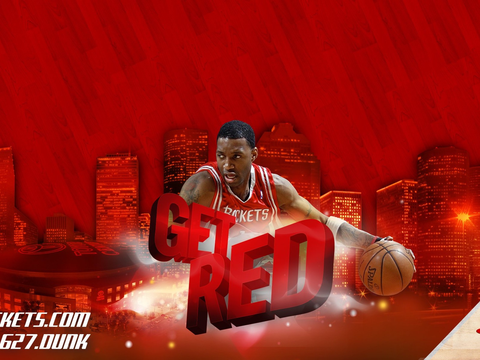 NBA Houston Rockets 2009 fondos de escritorio de los playoffs #4 - 1600x1200