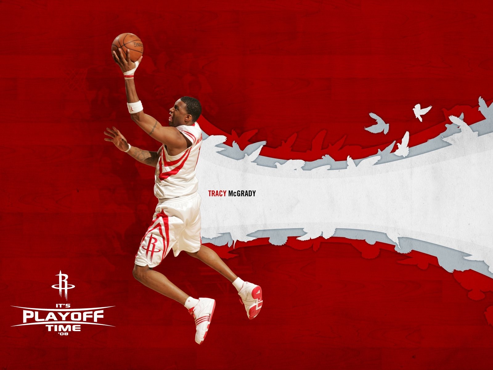 NBA Houston Rockets 2009 fondos de escritorio de los playoffs #6 - 1600x1200