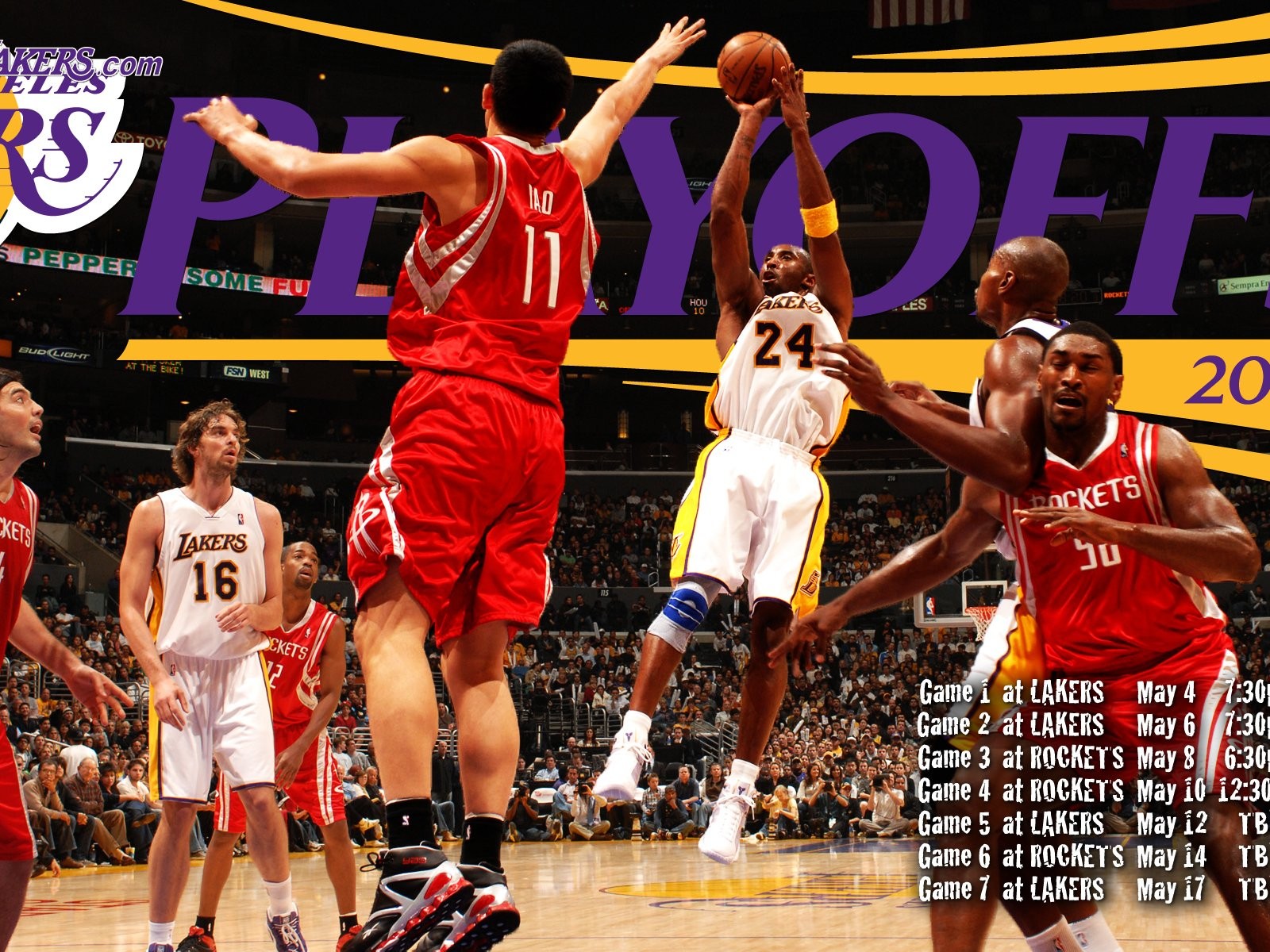 NBA2009總冠軍湖人隊壁紙 #9 - 1600x1200