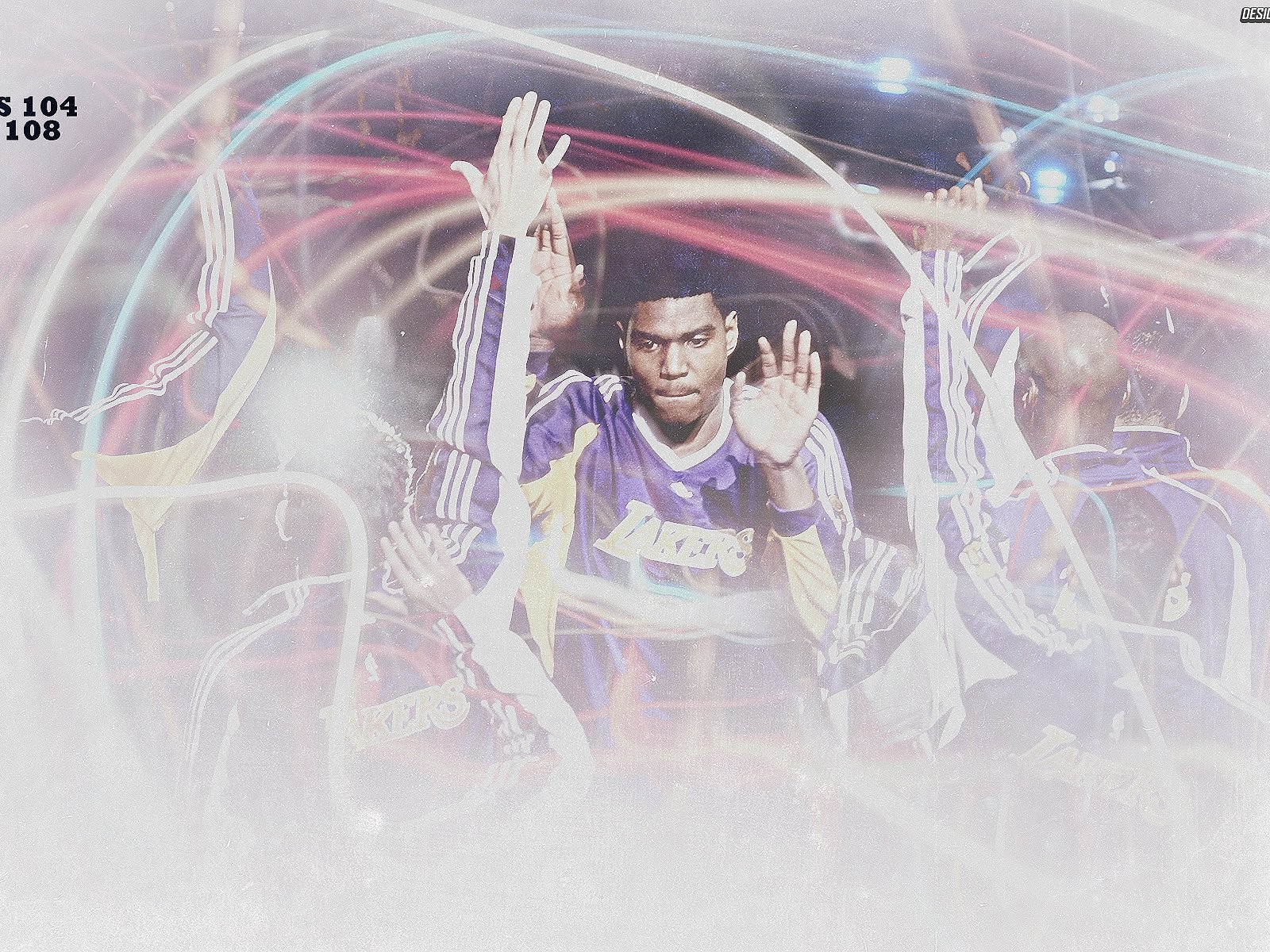 NBA2009總冠軍湖人隊壁紙 #13 - 1600x1200