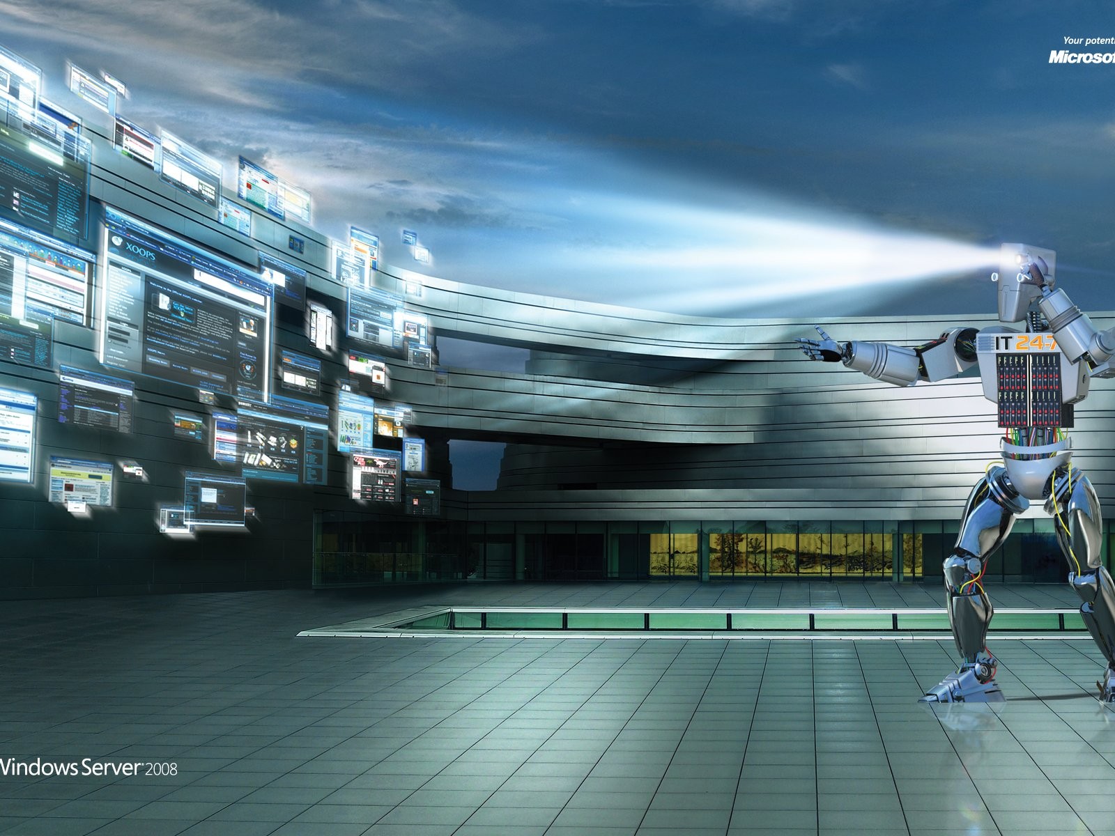Windows IT機器人廣告 #2 - 1600x1200