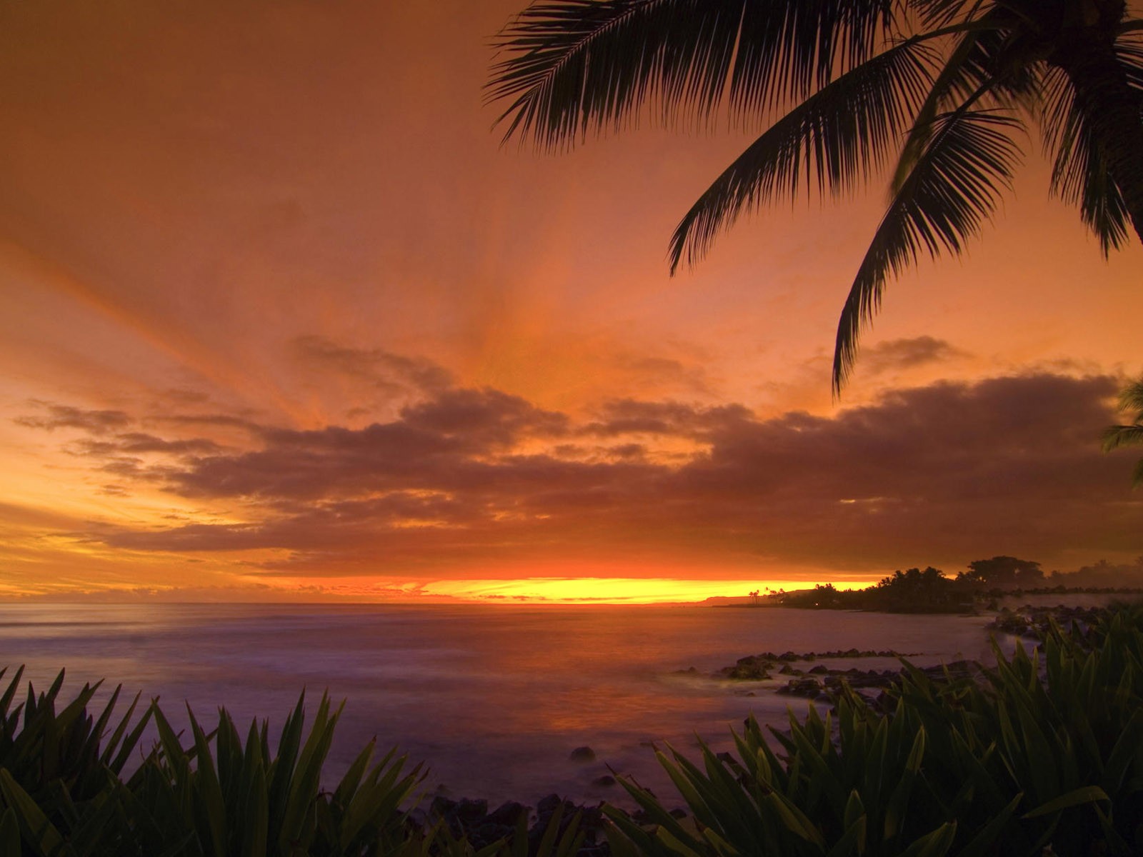 Beautiful sunrise and sunset wallpaper #6 - 1600x1200
