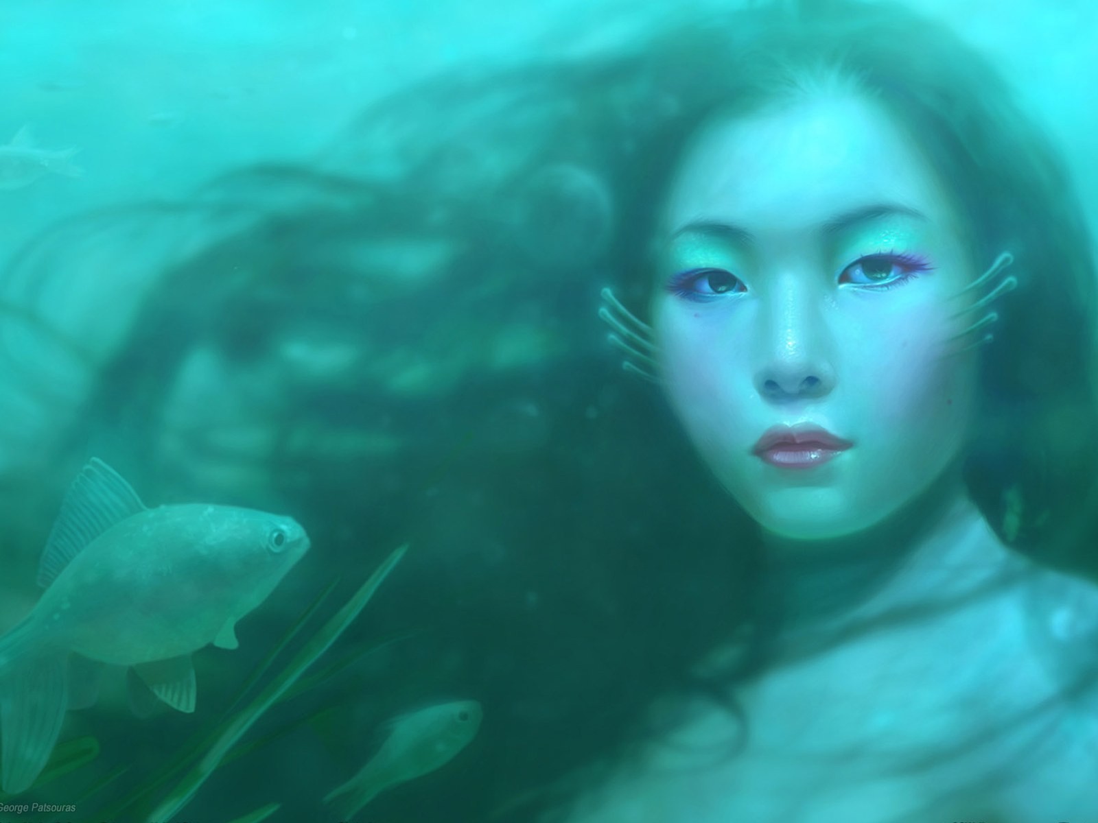 奇幻女性CG插畫壁紙 #17 - 1600x1200