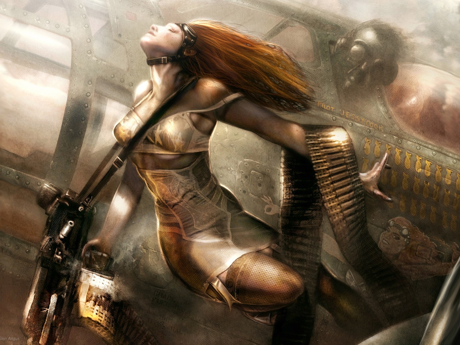 CG illustration wallpaper fantasy women #19 - 1600x1200