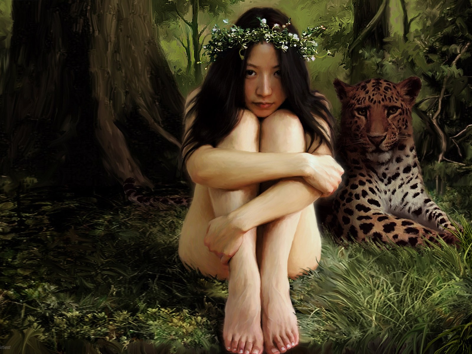 CG illustration wallpaper fantasy women #23 - 1600x1200