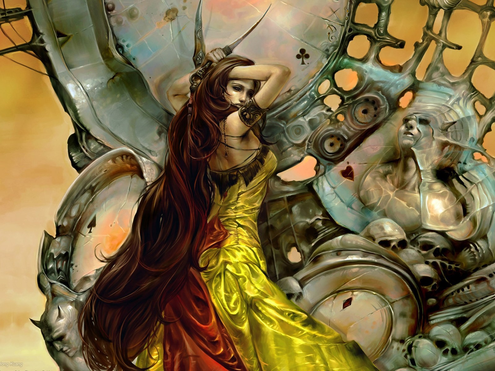 CG illustration wallpaper fantasy women #24 - 1600x1200