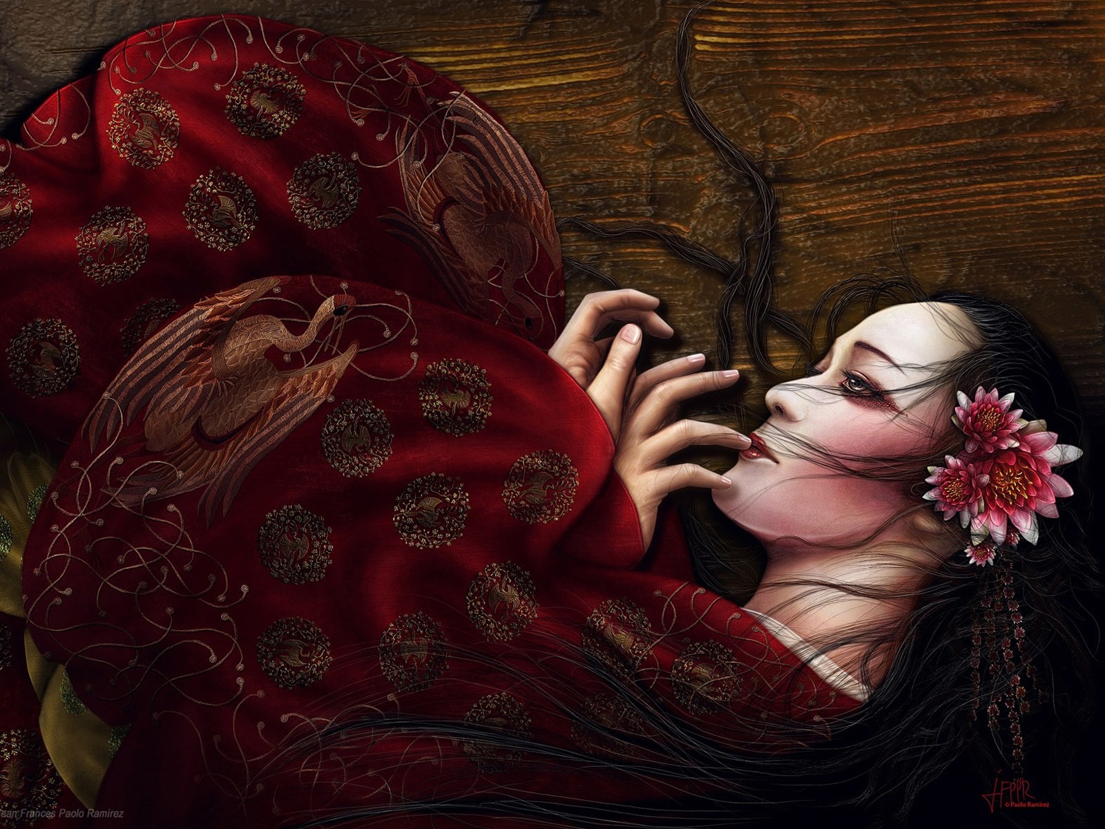 奇幻女性CG插畫壁紙 #25 - 1600x1200