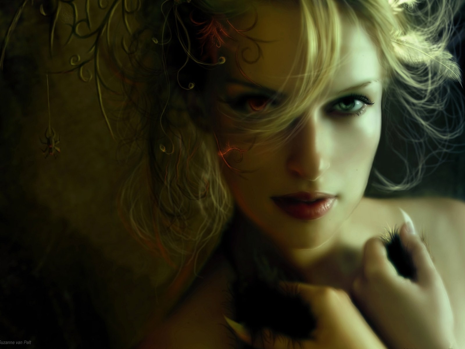 奇幻女性CG插畫壁紙 #33 - 1600x1200
