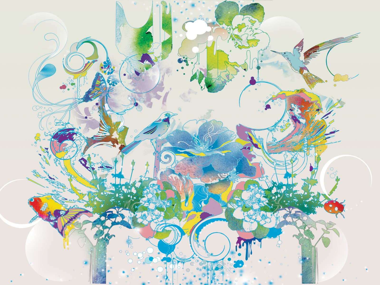 Windows7 系統自帶壁紙 #19 - 1600x1200