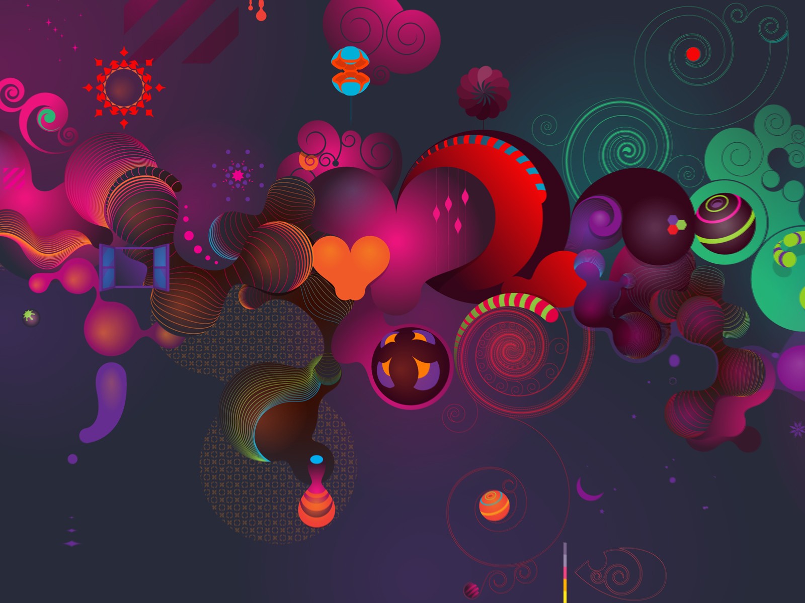 Windows7 系統自帶壁紙 #22 - 1600x1200