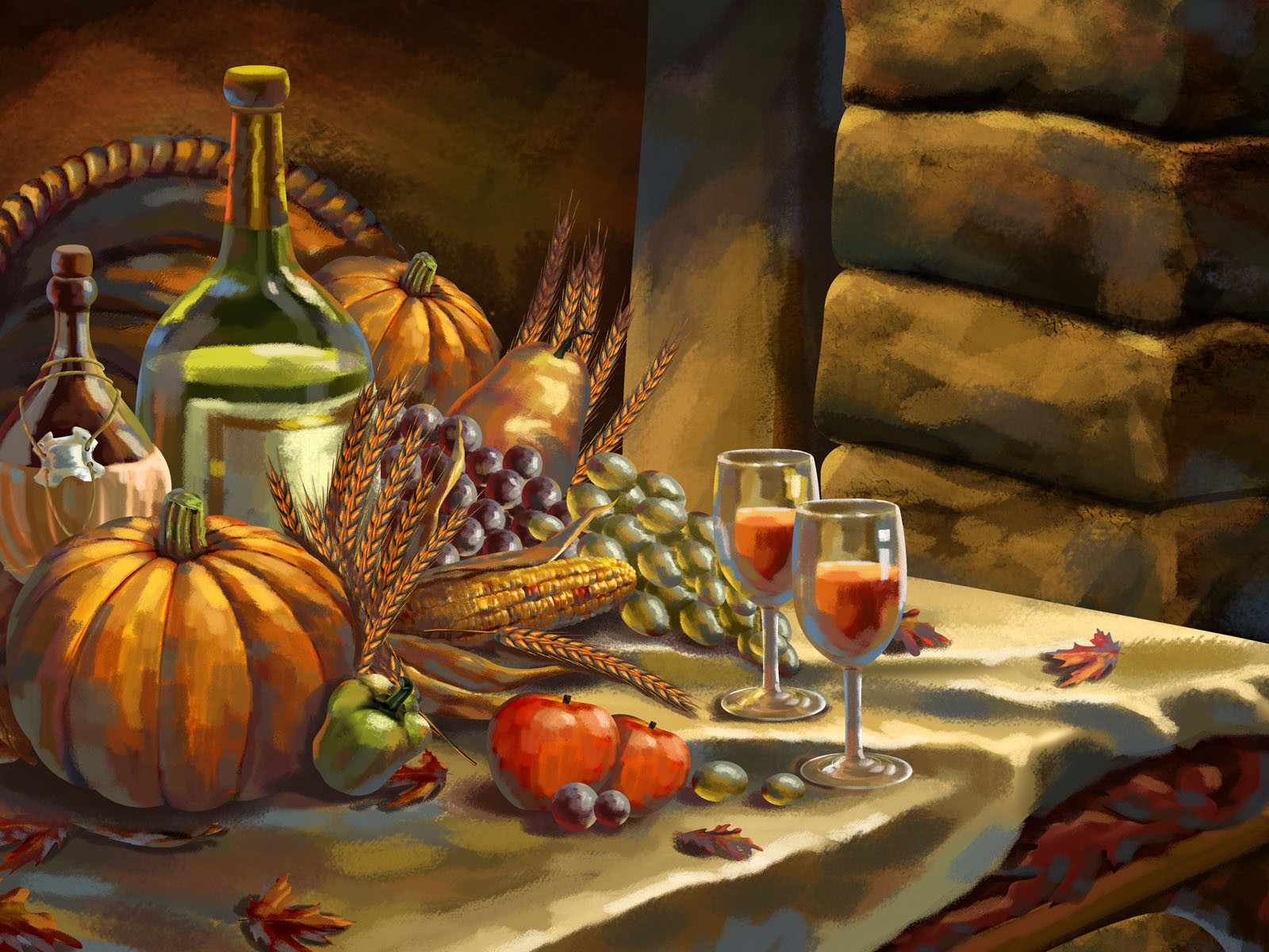 Thanksgiving Thema Tapete #17 - 1600x1200