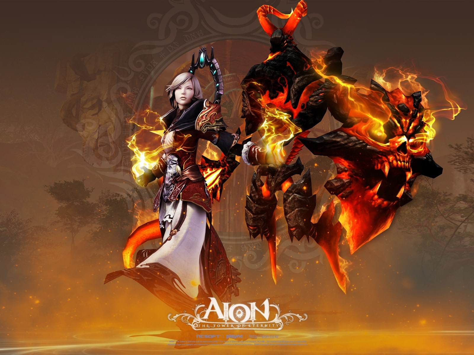 Aion modeling HD gaming wallpapers #11 - 1600x1200