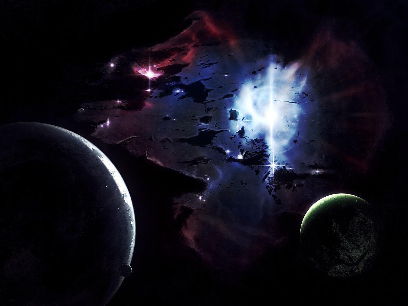 Space landscape wallpaper album (2) #13 - 1600x1200