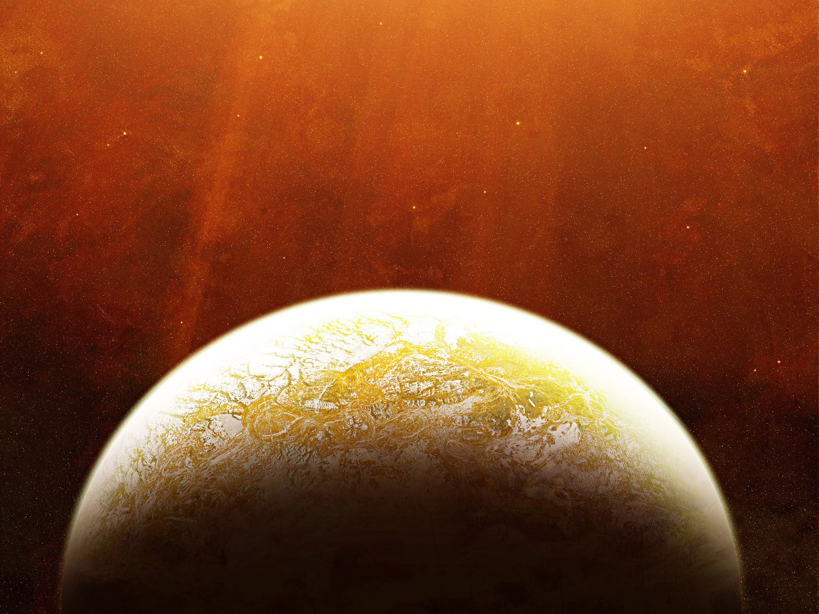 Space landscape wallpaper (3) #12 - 1600x1200