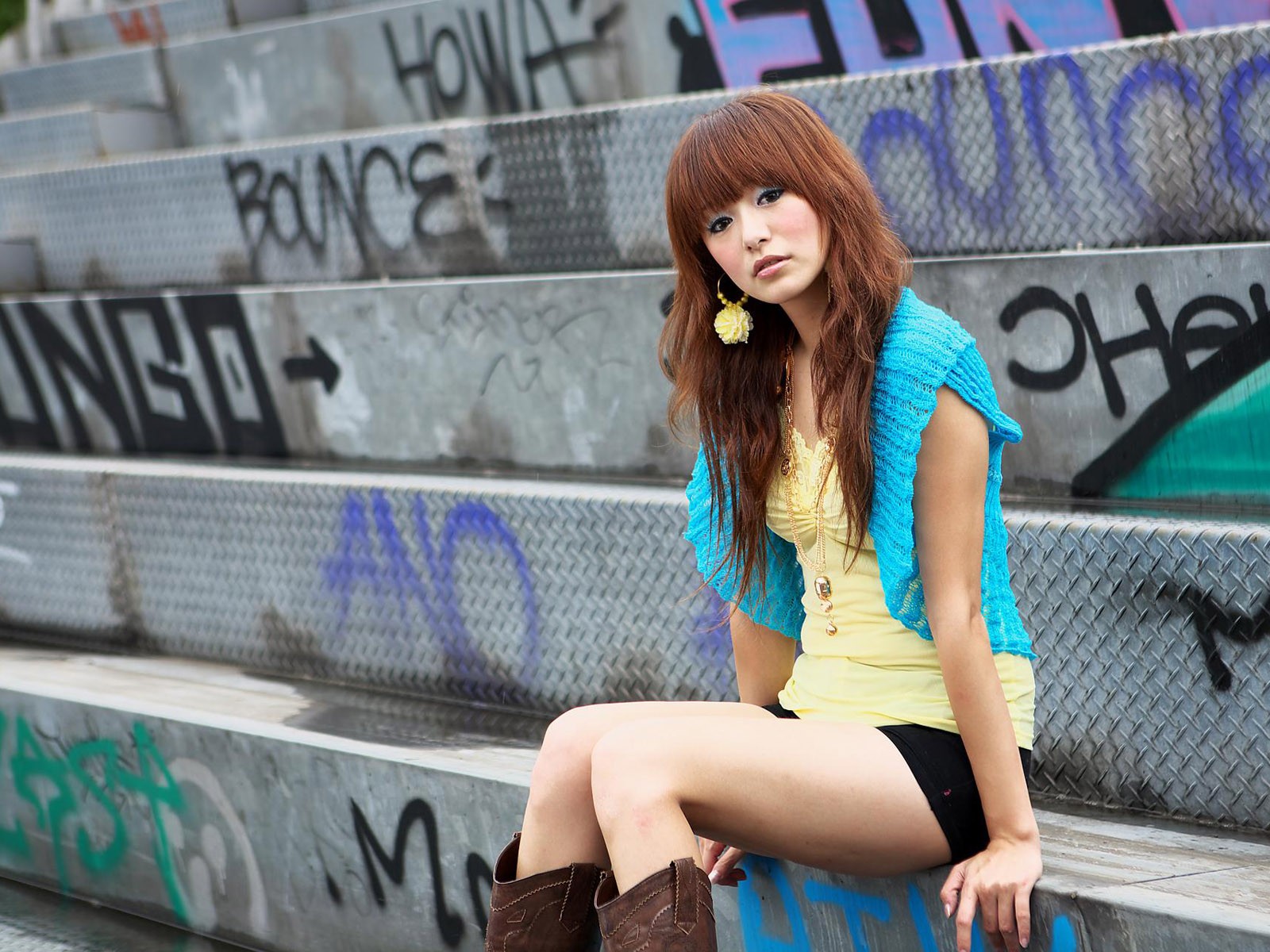 Tchaj-wan MM Yin Fu wallpaper album (1) #7 - 1600x1200