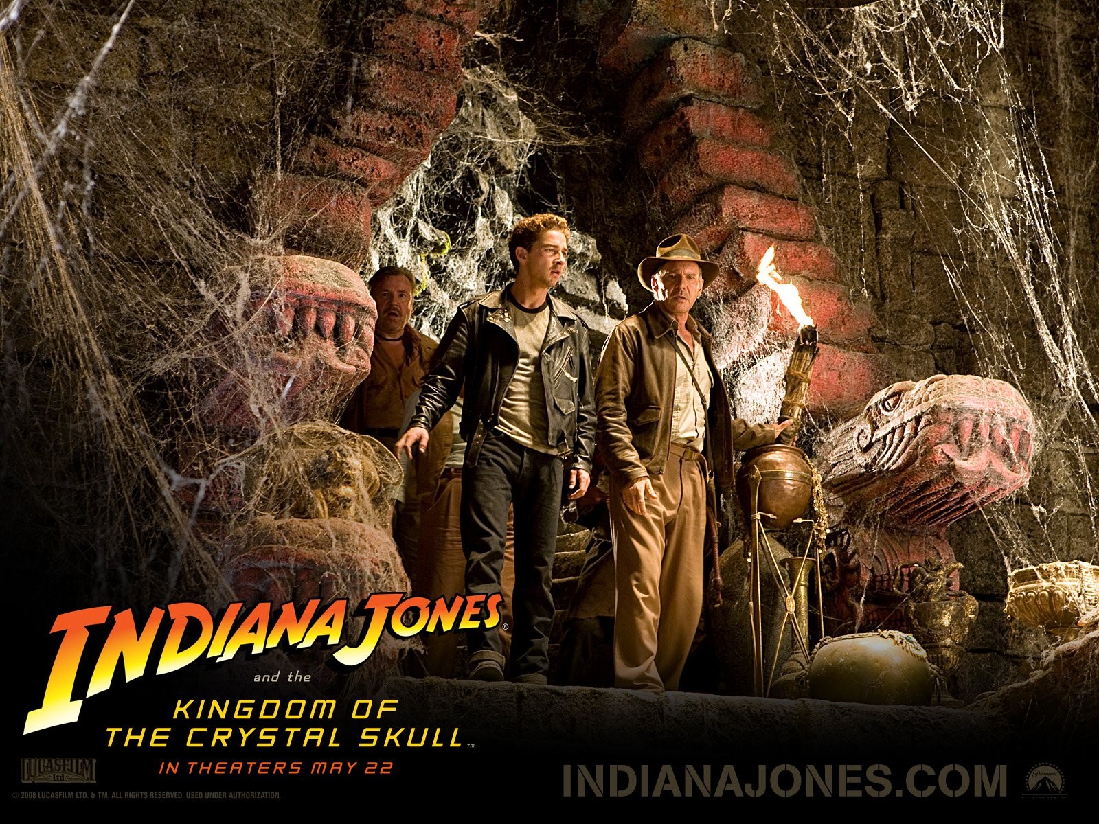 Indiana Jones 4 fonds d'écran Crystal Skull #23 - 1600x1200